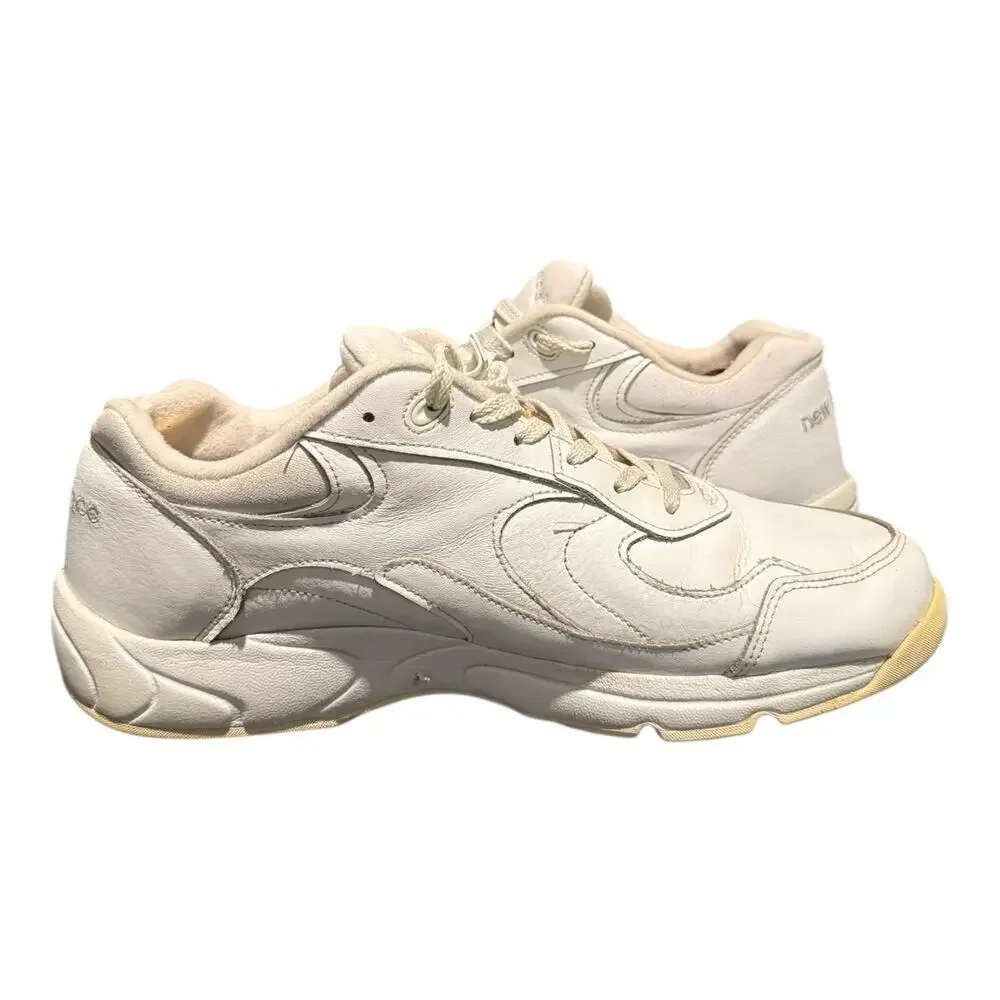 New Balance 572 White Leather Athletic Sneakers Men's Size 11 D Made in USA